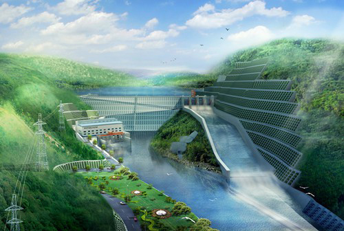 乌拉特前老挝南塔河1号水电站项目